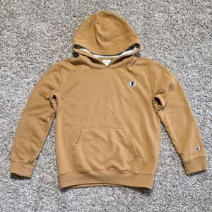 Champion Boys Hoodie Youth M 10/12 Brown Pullover